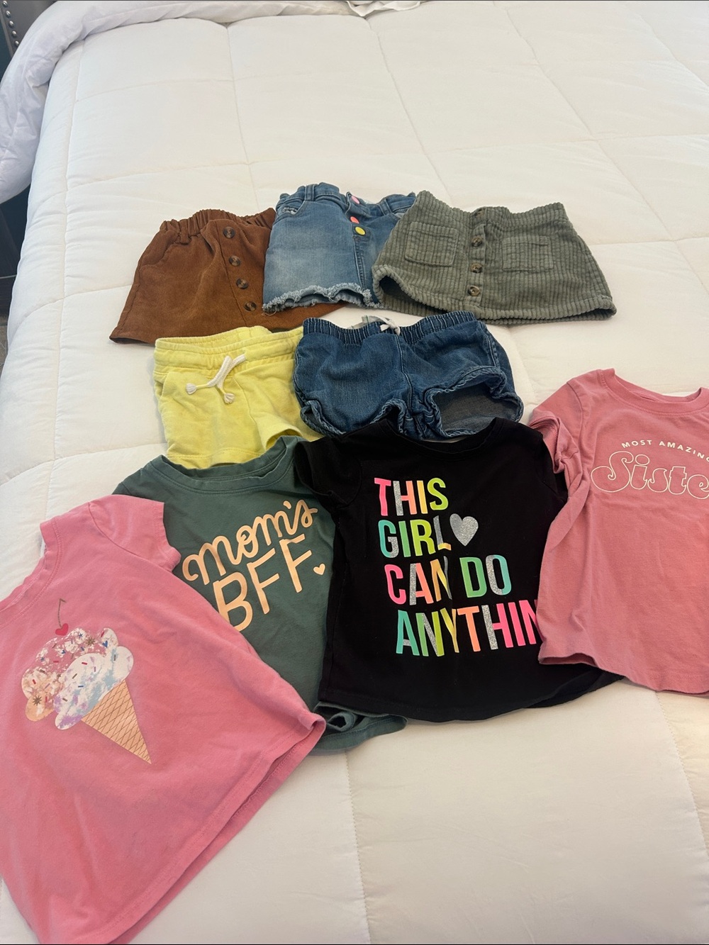 ToddlerGirls Mixed Tops & Bottoms Bundle
